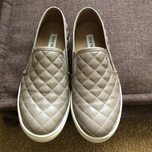 Steve Madden Quilted slip on sneaker